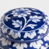 Deckelgefäß Blue Pottery - 3