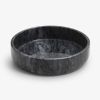 Schale aus schwarzem Marmor