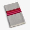 Tissage de Luz Strandtuch Gris Rose