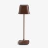 Tischlampe Quadrone Rost 36 cm