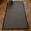 Sisalteppich Bouclé Anthrazit 120 x 180 cm - 2
