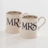 Emma Bridgewater Mugs Mr & Mrs 2er-Set