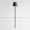Poldina Stecklampe Dunkelgrau