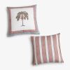 Kissen Blockprint Mughal Palm - 5