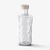 Wasserflasche Paveau Swirl Klar