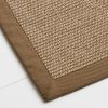 Sisalteppich Bouclé Khaki 120 x 180 cm - 5
