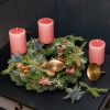 4 Messingkerzenhalter für Adventskranz Groß - 3