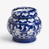 Deckelgefäß Blue Pottery