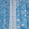 Bettüberwurf Blockprint Quilt Mughal Jaal - 2
